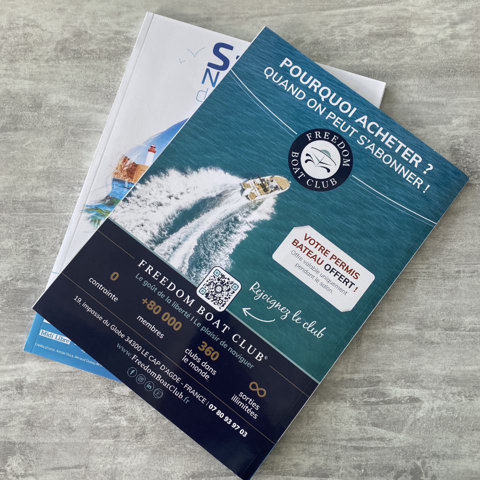 Campagne publicitaire pour club nautique