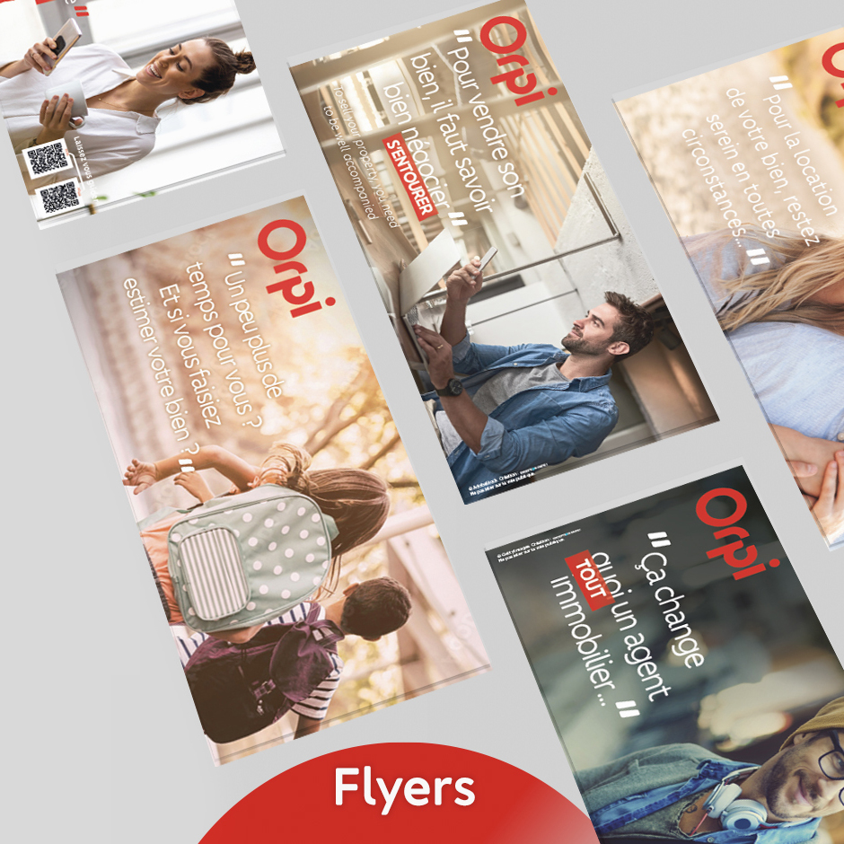 Flyers de prospection immobilière