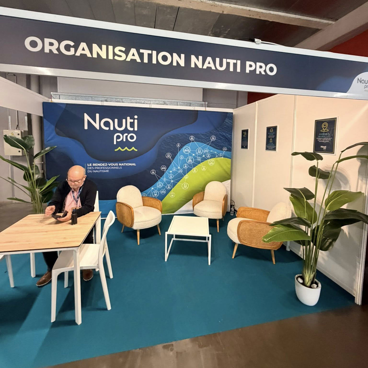 Habillage de stand pour salon professionnel