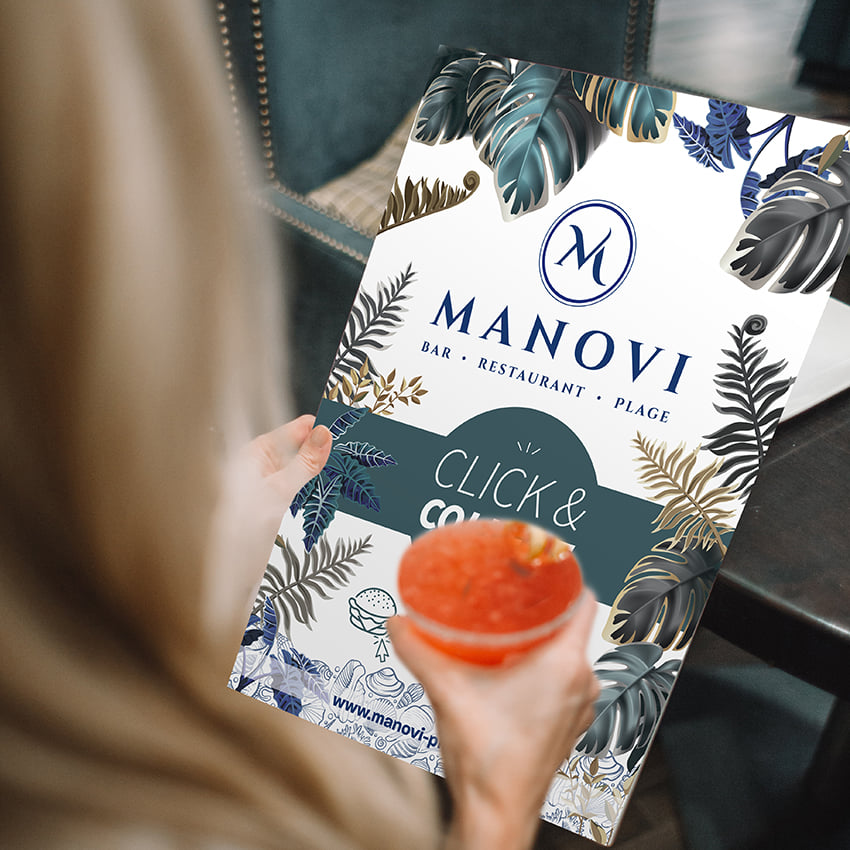 Création de menu de restaurant