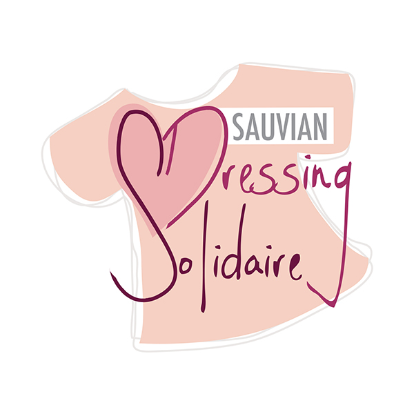 Sauvian Dressing Solidaire – identité graphique créée par Exception Faite